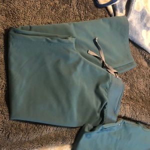 Fig scrub pants and scrub top